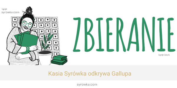 Zbieranie (Input) – Kasia Syrówka odkrywa Gallupa