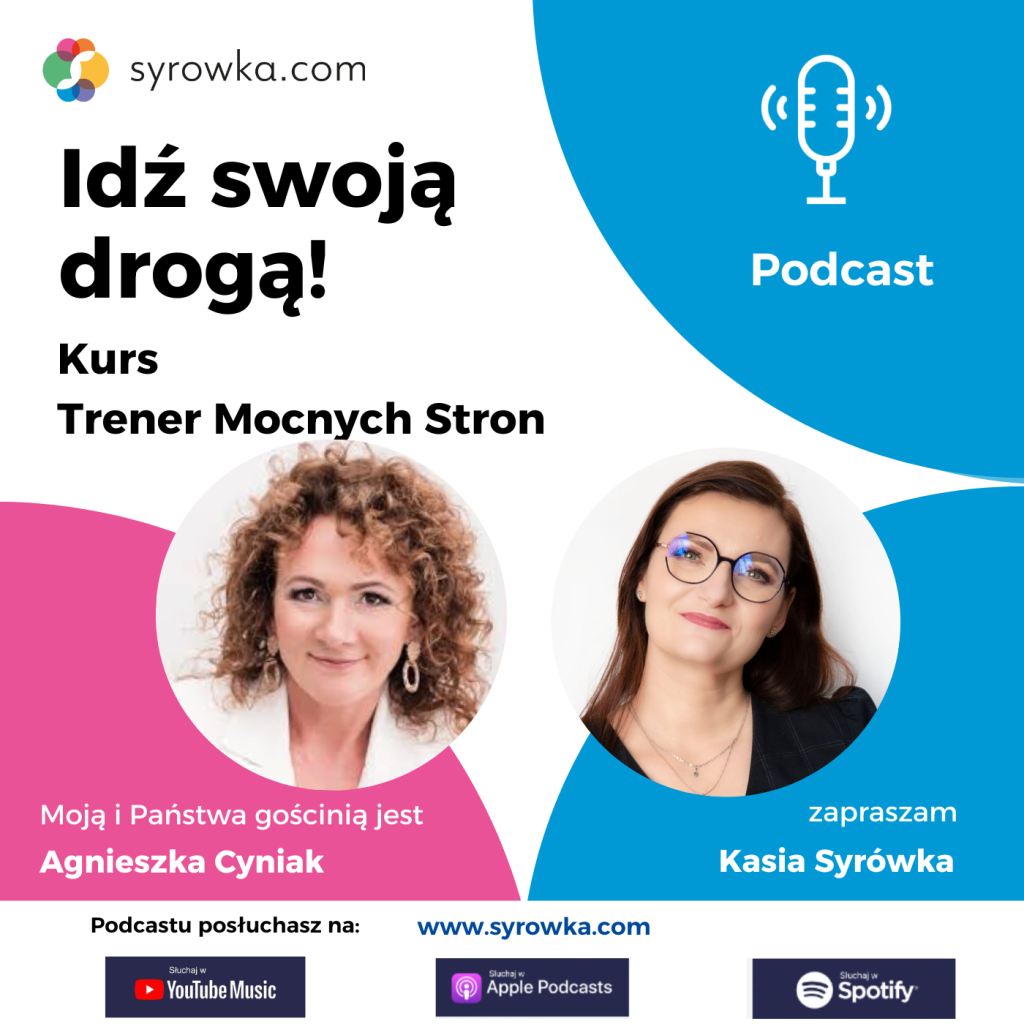 #118  Seria Trener Mocnych Stron – wywiad z Agnieszką Cyniak