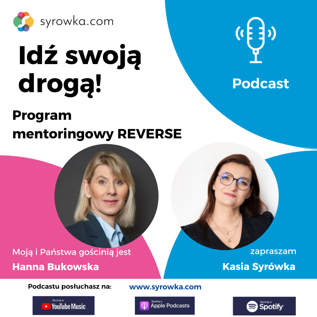 #114 Seria „Program Mentoringowy REVERSE 2024” – wywiad z Hanną Bukowską