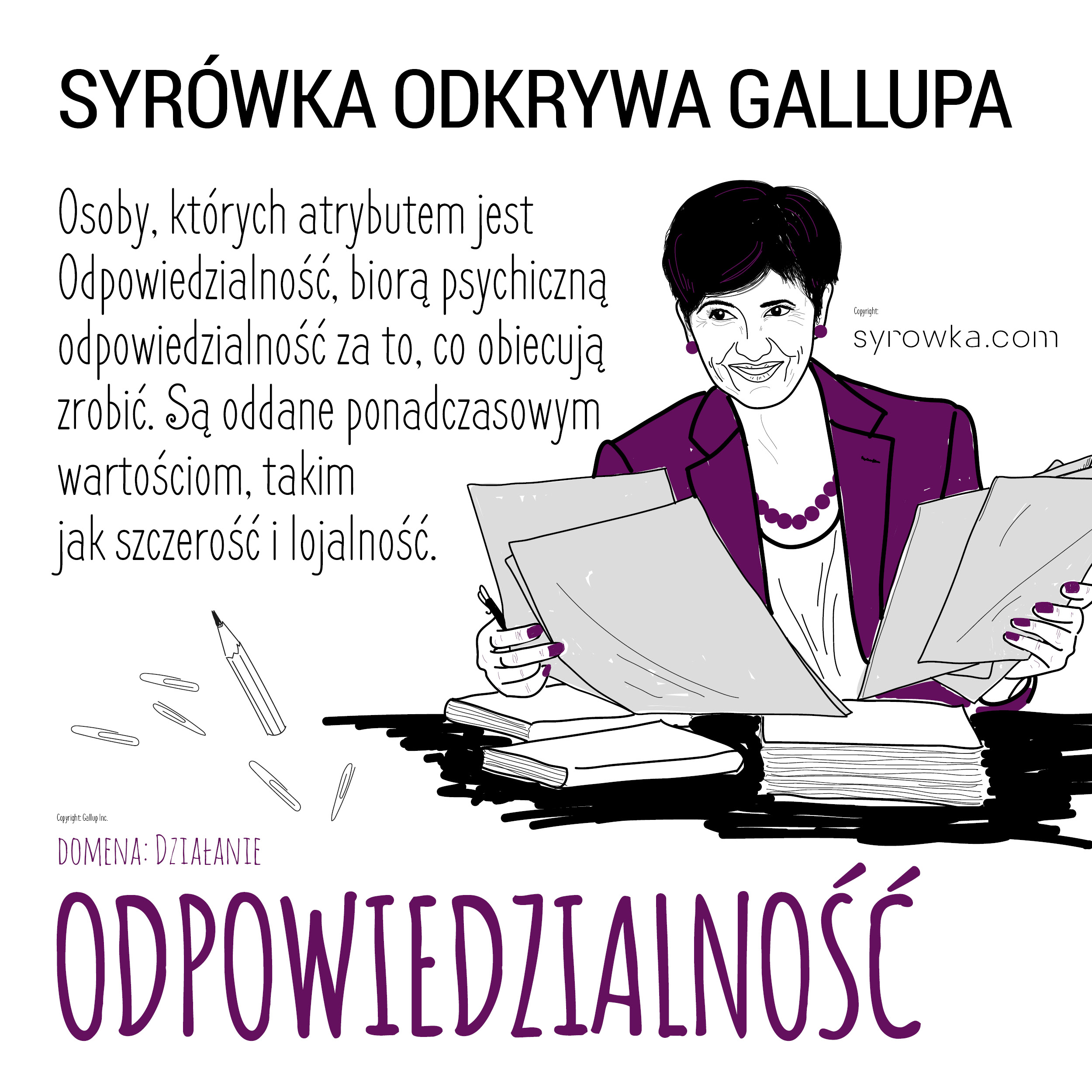 Odpowiedzialnosc - Kasia Syrowka odkrywa Gallupa